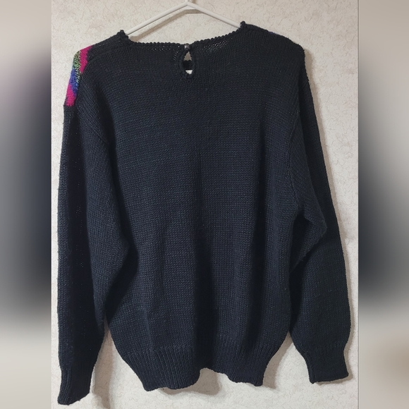 Vibrant vintage sweater M - Picture 2 of 3